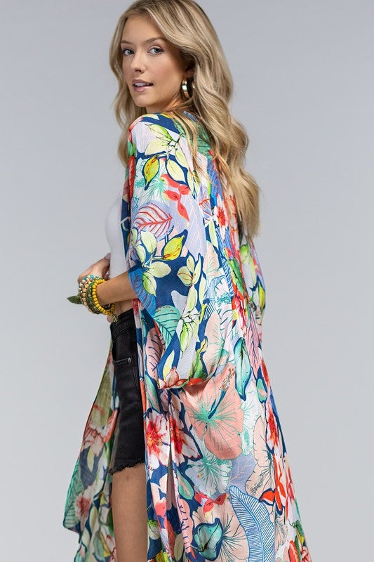 One Size Beautiful Long Kimonos - Multiple Colors