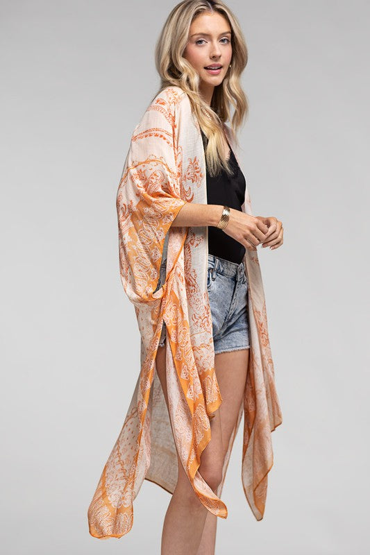 One Size Beautiful Long Kimonos - Multiple Colors