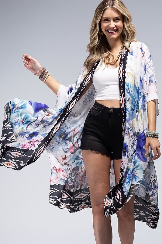 One Size Beautiful Long Kimonos - Multiple Colors