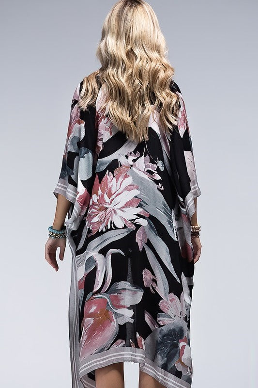 One Size Beautiful Long Kimonos - Multiple Colors