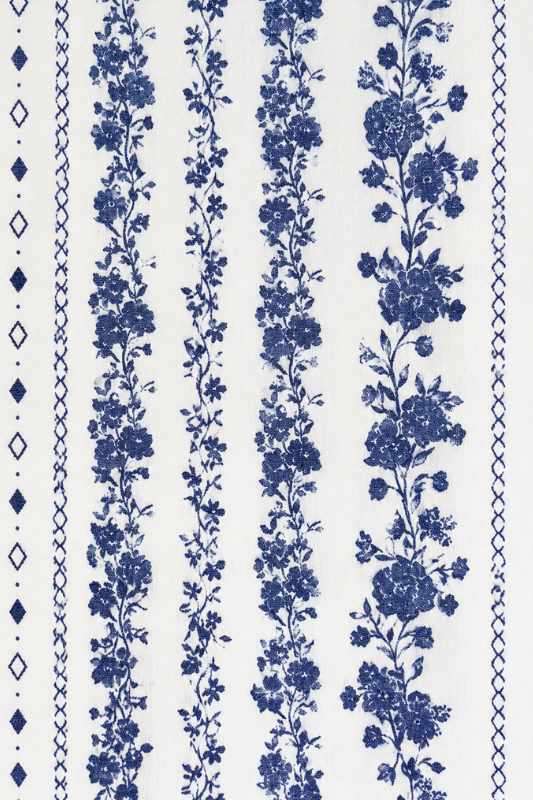 Blu Pepper Navy Floral Smocked Maxi Dress