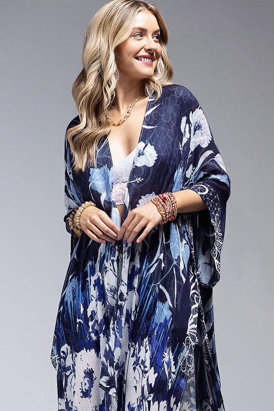 One Size Beautiful Long Kimonos - Multiple Colors