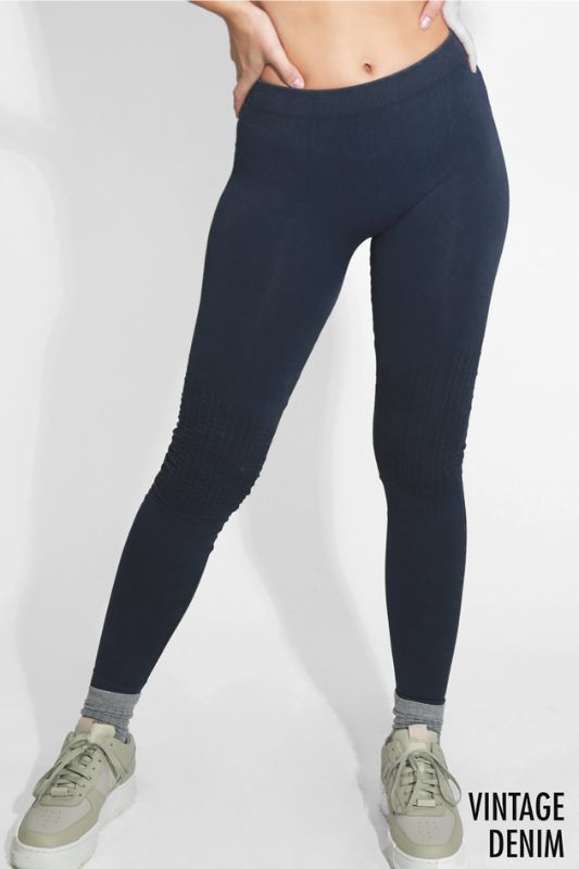 Nikibiki Waffle Knee Shirring Leggings