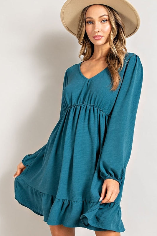 Eesome Bright & Dandee Dress - Teal
