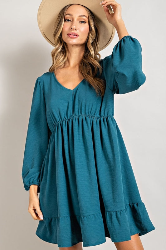 Eesome Bright & Dandee Dress - Teal