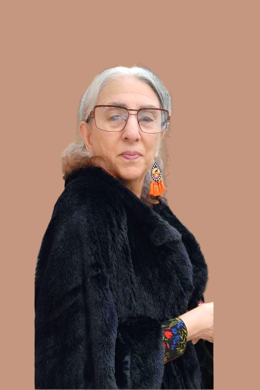 Victoria Leland Fuzzy Kimono Cape Poncho A2/- Black