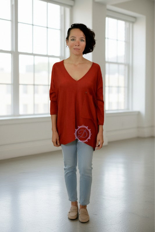 Kerisma Raven Sweater - Brick