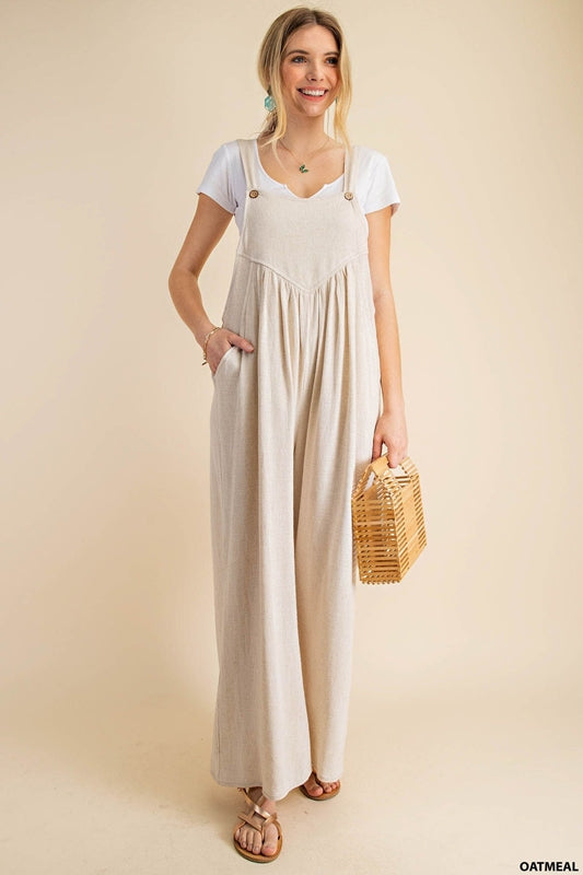 Kori Baggy Overalls Jumpsuit - 5 Colors