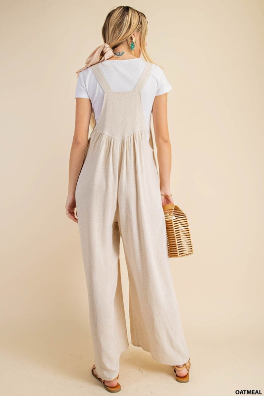 Kori Baggy Overalls Jumpsuit - 5 Colors