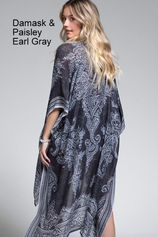 One Size Beautiful Long Kimonos - Multiple Colors