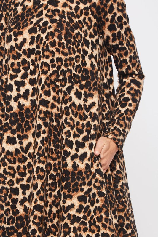 Beeson River Brushed Leopard Dress