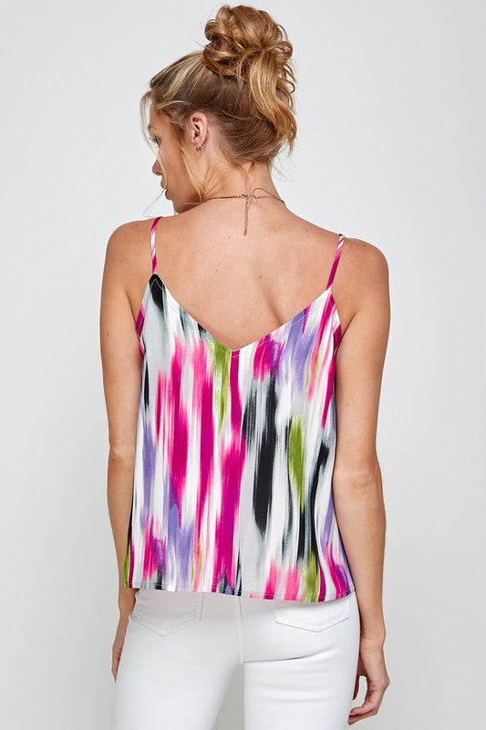 Miss Betty Top - Fuchsia/Lavender