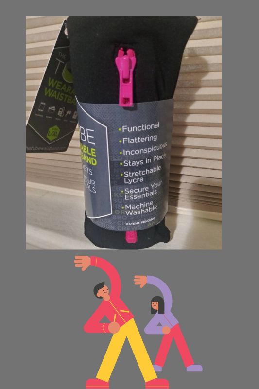 "The Tube" Waist Fanny Band - Money/Cards/Phone/Keys/Passport Unisex