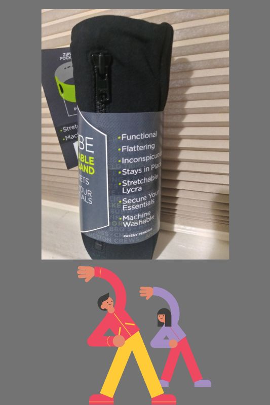 "The Tube" Waist Fanny Band - Money/Cards/Phone/Keys/Passport Unisex