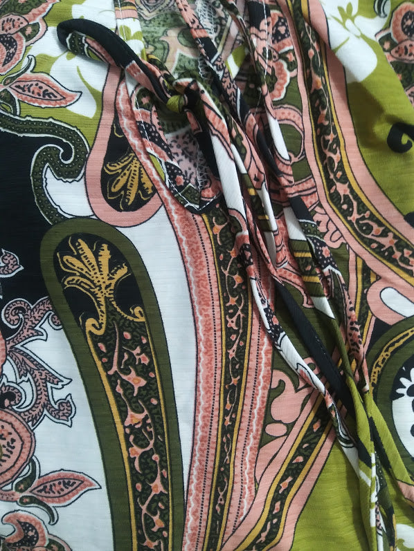 Marakesh Mod Paisley Hi Lo Dress USA