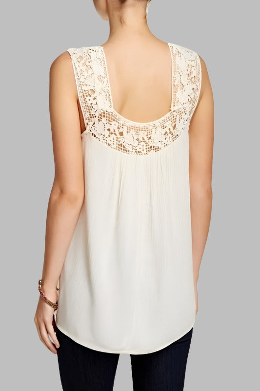 Love Stitch Shabby Chic Embroidered Tunic