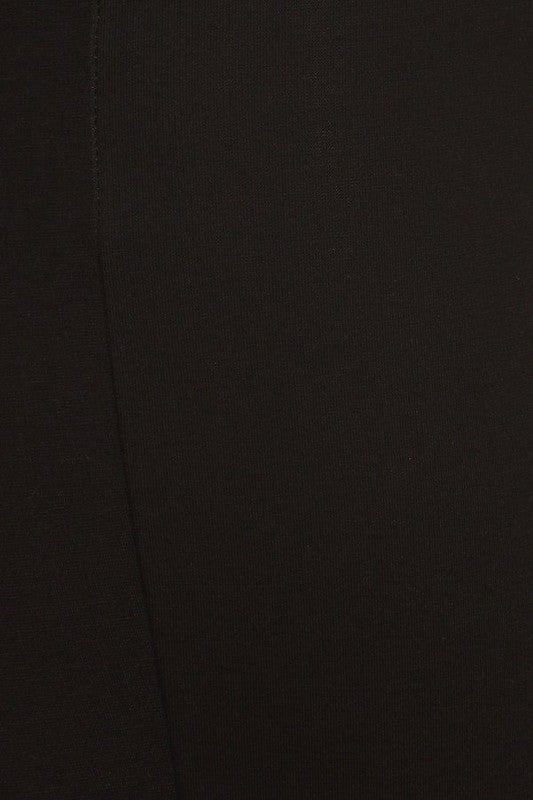 Chatoyant Black Ponte Tummy Slimming Pants