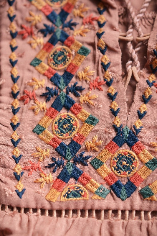 L Love Babydoll Top - Mauve