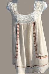 Lovestitch Shabby Chic Embroidered Tunic