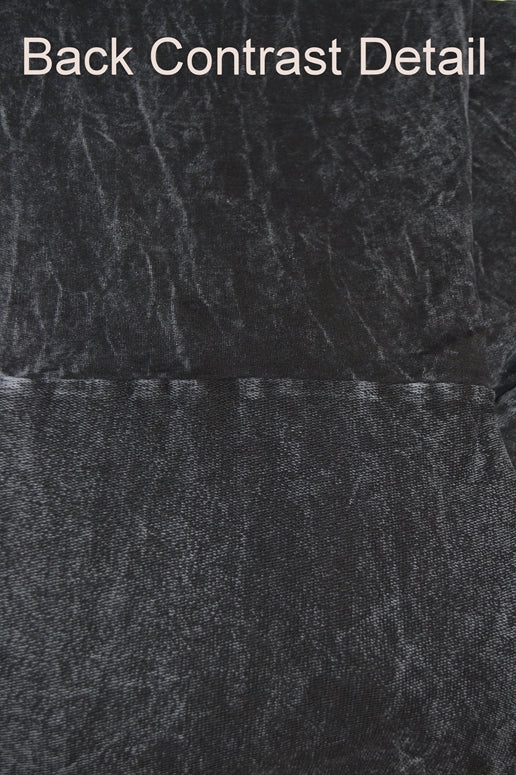 Chatoyant Black Back Pocket Bell Bottom Plus Pants