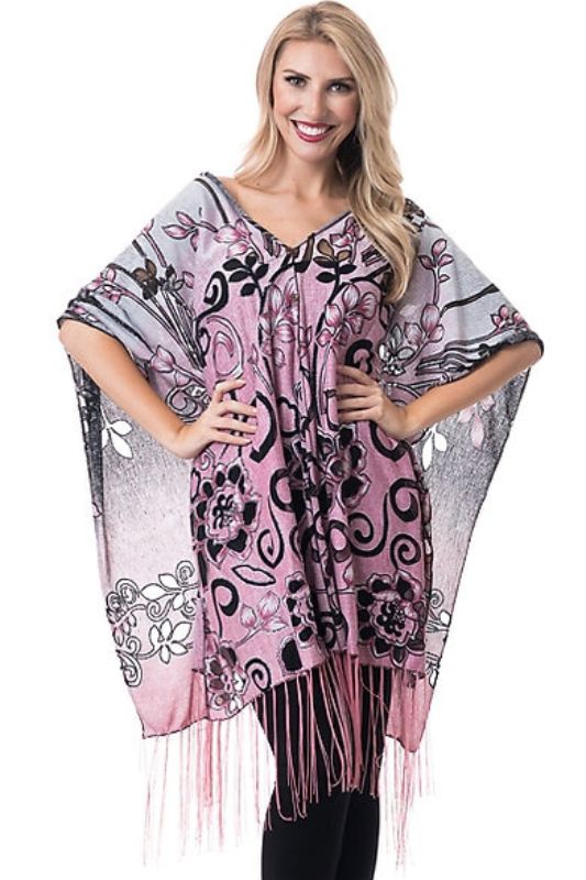 7 Ways to Wear Kokomo Authentic Fringe Scarf Shawl - Multiple Colors