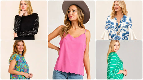 What are the latest trends in women’s tops?