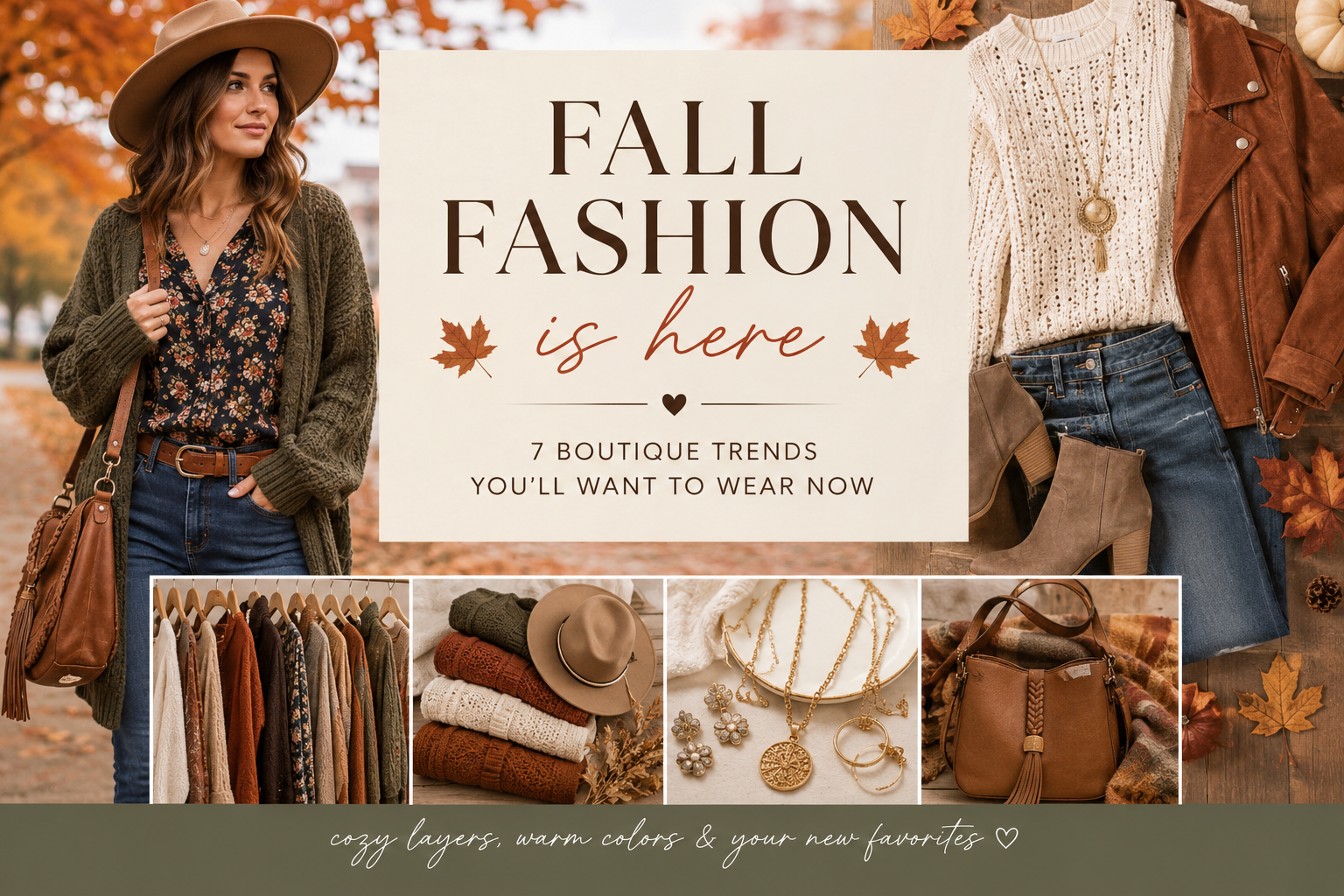 Fall Fashion Is Here: 7 Boutique Trends You’ll Want to Wear Now 🍂
