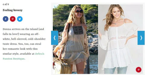 How to Dress like Lily James Mama Mia