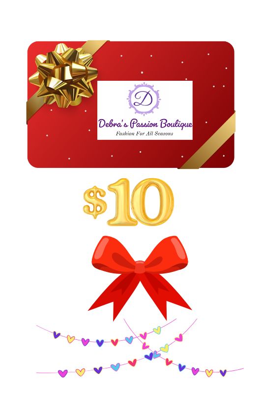 Debra's Passion Boutique e-Gift Cards