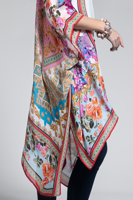 One Size Beautiful Long Kimonos - Multiple Colors