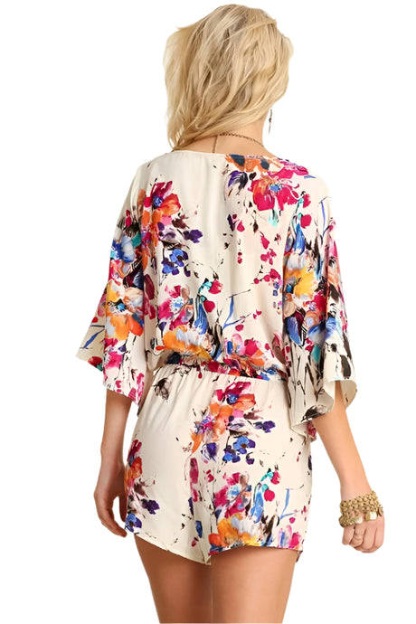 Umgee Pink Royal Romper