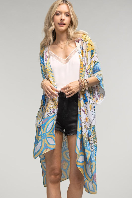 One Size Beautiful Long Kimonos - Multiple Colors