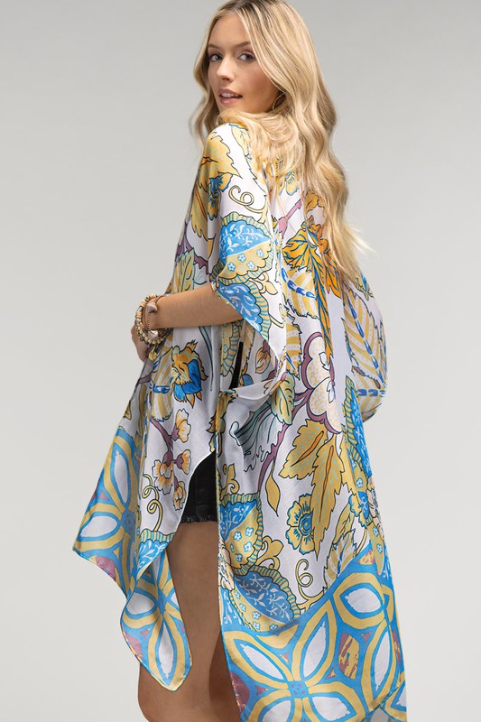 One Size Beautiful Long Kimonos - Multiple Colors