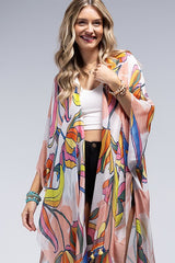 One Size Beautiful Long Kimonos - Multiple Colors