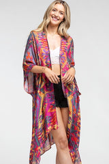 One Size Beautiful Long Kimonos - Multiple Colors