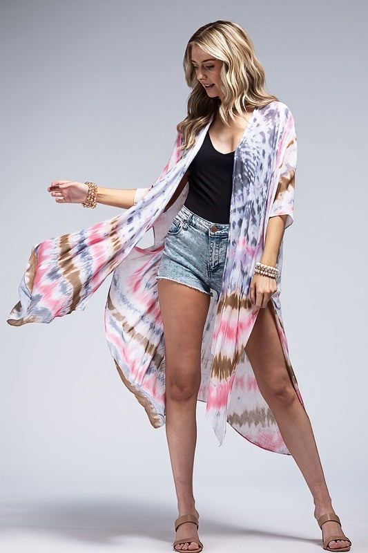 One Size Beautiful Long Kimonos - Multiple Colors