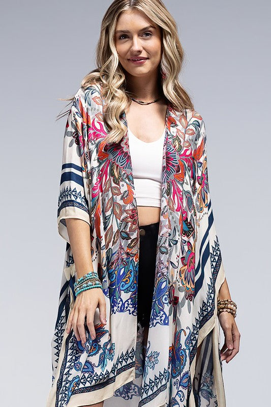 One Size Beautiful Long Kimonos - Multiple Colors