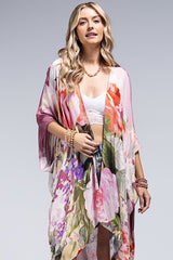 One Size Beautiful Long Kimonos - Multiple Colors