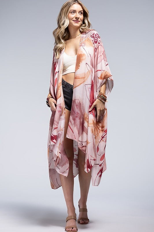 One Size Beautiful Long Kimonos - Multiple Colors