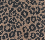 Adora Cozy Leopard Print Knit Short Sweater - Khaki
