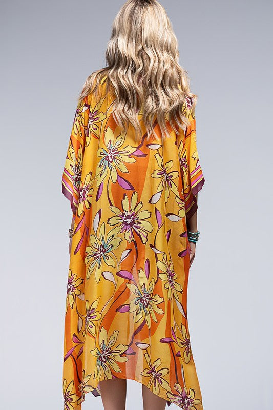 One Size Beautiful Long Kimonos - Multiple Colors