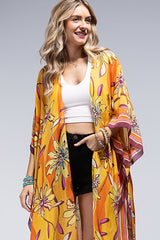 One Size Beautiful Long Kimonos - Multiple Colors