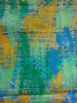 Merino Wool Silk Felt Upcycle Art Sari Scarf - Multiple Colors