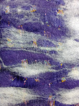 Merino Wool Silk Felt Upcycle Art Sari Scarf - Multiple Colors