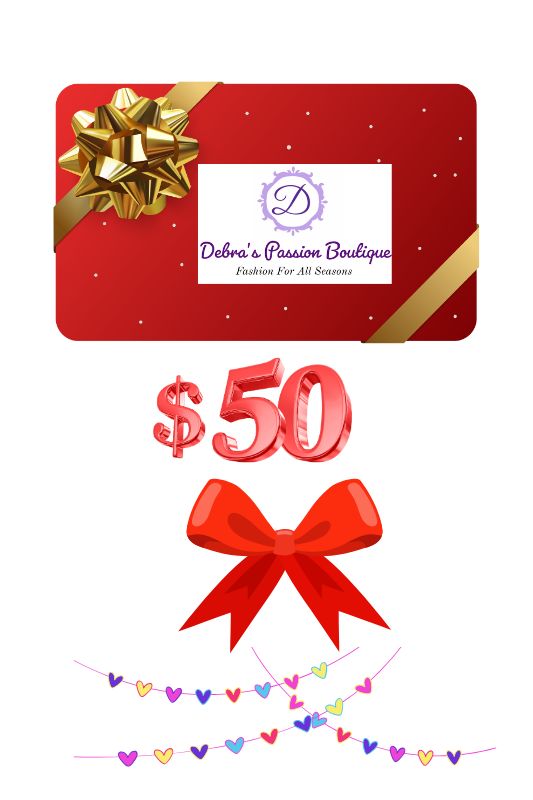 Debra's Passion Boutique e-Gift Card