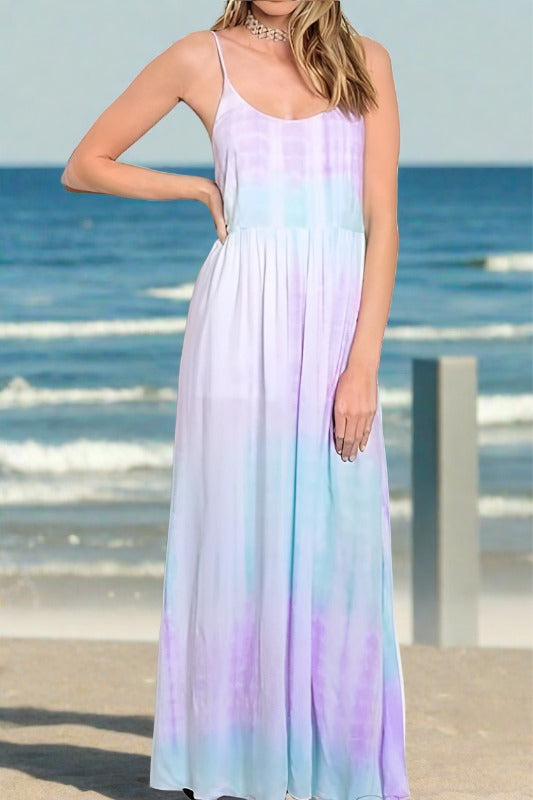 Fashion on Earth Maxi Dress - Mint Lilac