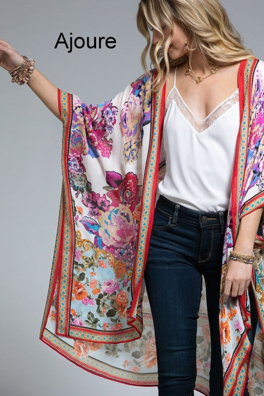 One Size Beautiful Long Kimonos - Multiple Colors