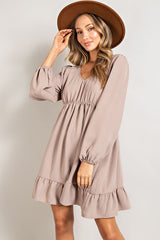 Eesome Bright & Dandee Dress - Light Cocoa