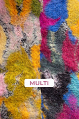 Merino Wool Silk Felt Upcycle Art Sari Scarf - Multiple Colors