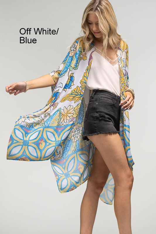 One Size Beautiful Long Kimonos - Multiple Colors